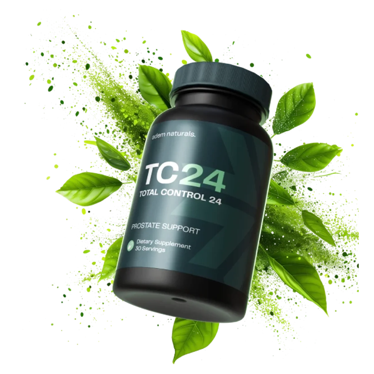 Total Control 24 Men's Wellness Health — Front Label